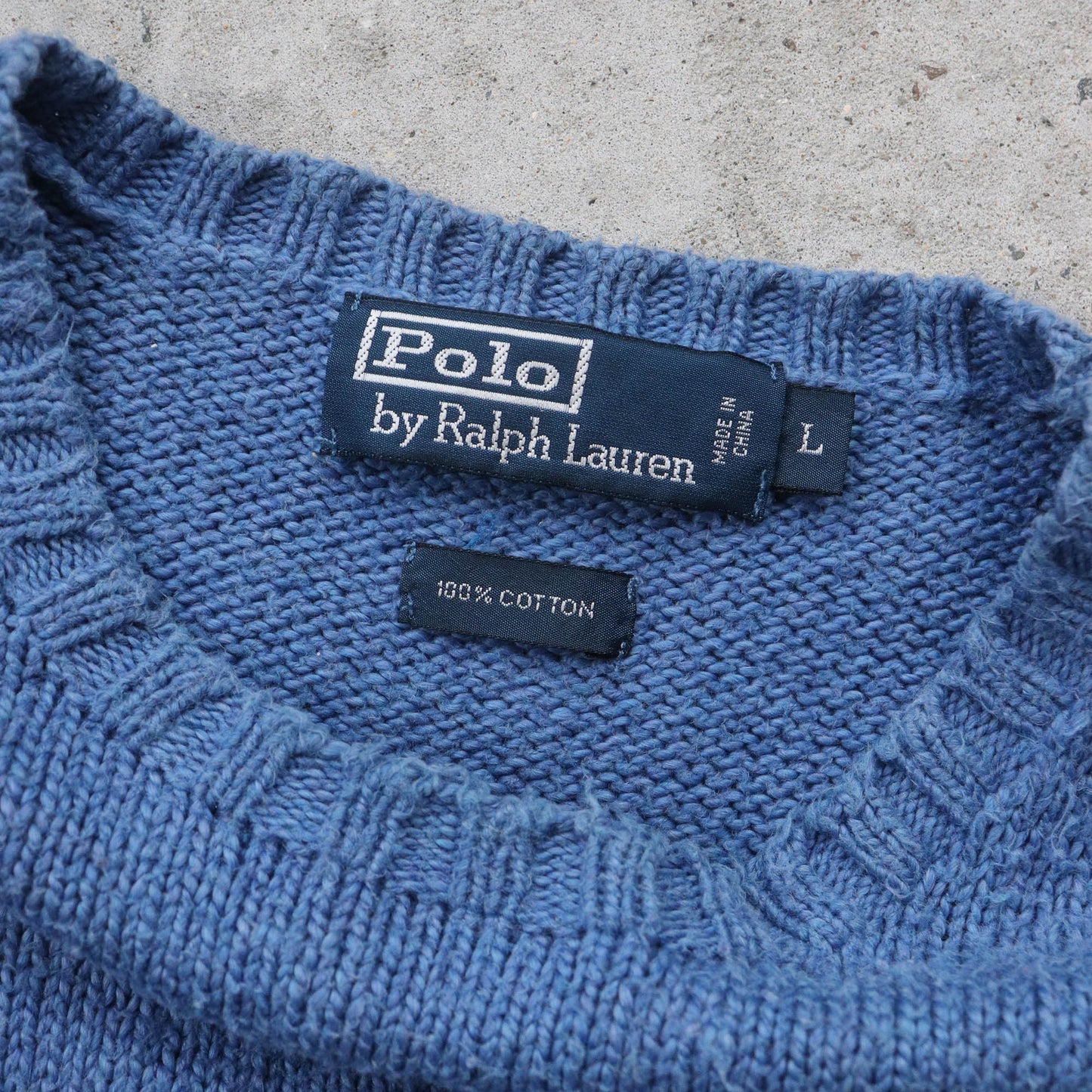 Polo Ralph Lauren Heavy Knit Sweater - 2000s (L)