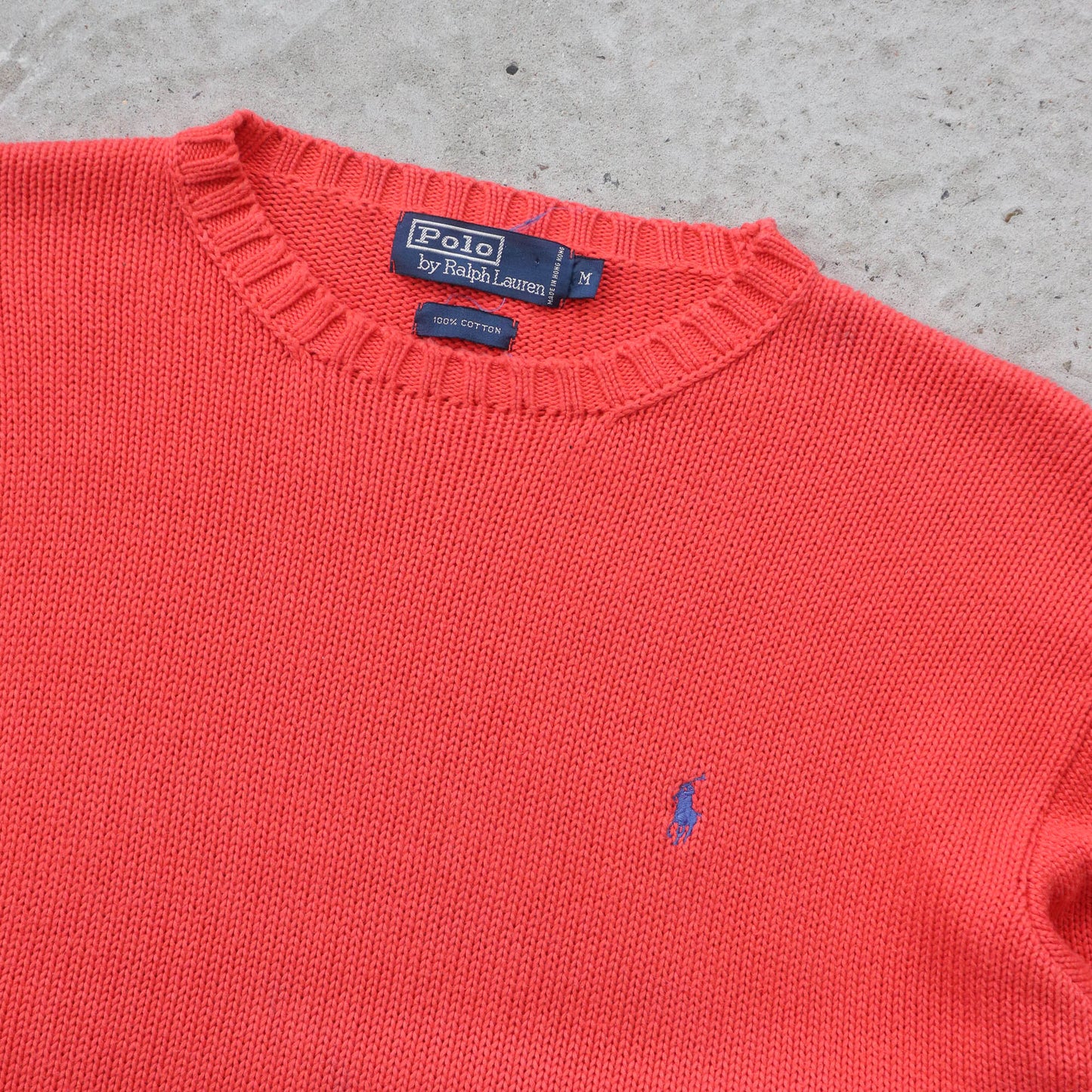 Polo Ralph Lauren Heavy Knit Sweater - 90s (M)