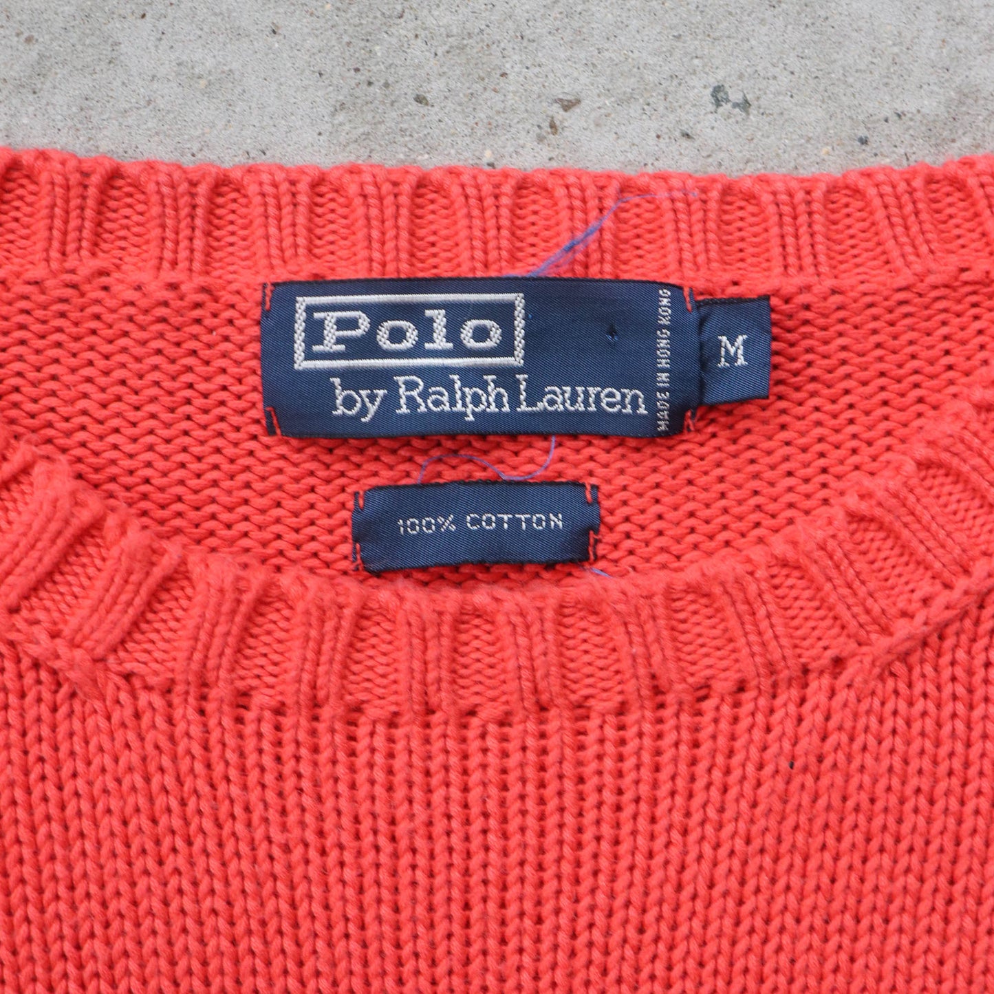 Polo Ralph Lauren Heavy Knit Sweater - 90s (M)