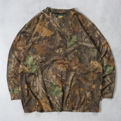 Vintage Cabela's Realtree Camo Fleece Sweatshirt - XXL