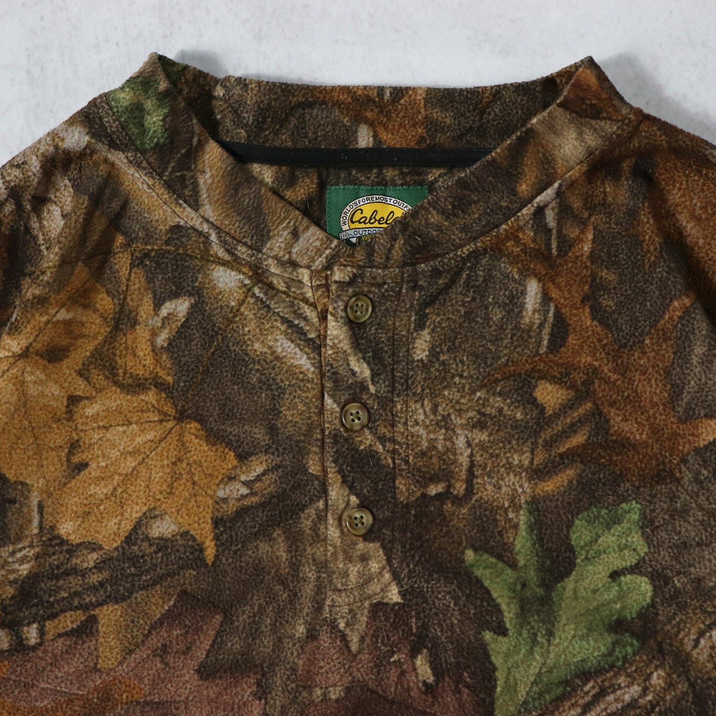 Vintage Cabela's Realtree Camo Fleece Sweatshirt - XXL