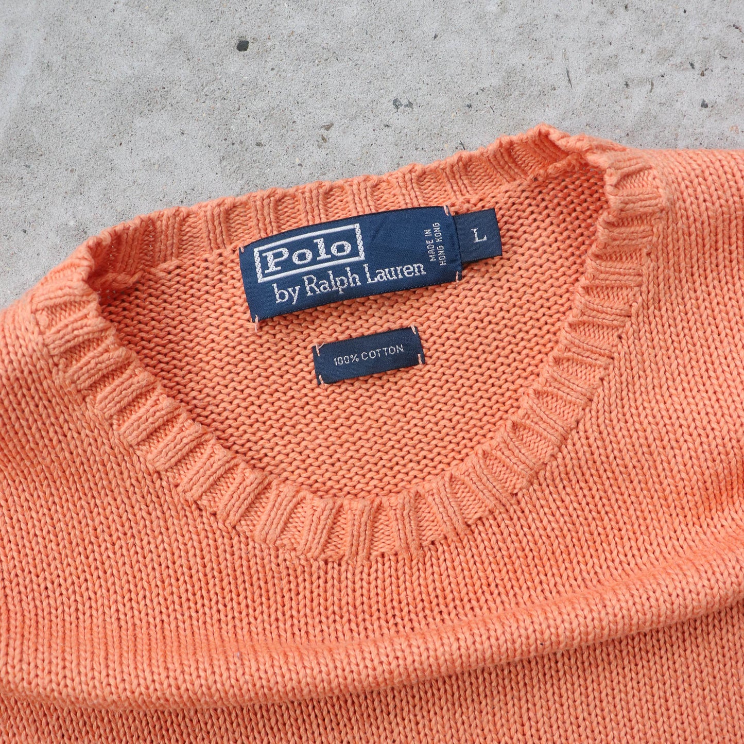 Polo Ralph Lauren Heavy Knit Sweater - 90s (L)