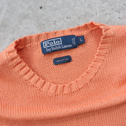 Polo Ralph Lauren Heavy Knit Sweater - 90s (L)