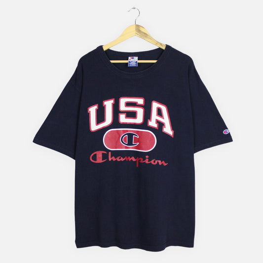 Vintage 1996 Champion USA Tee - XL