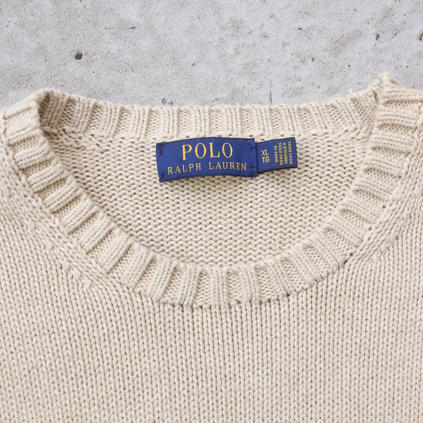 Polo Ralph Lauren Heavy Knit Sweater - 2000s (XL)
