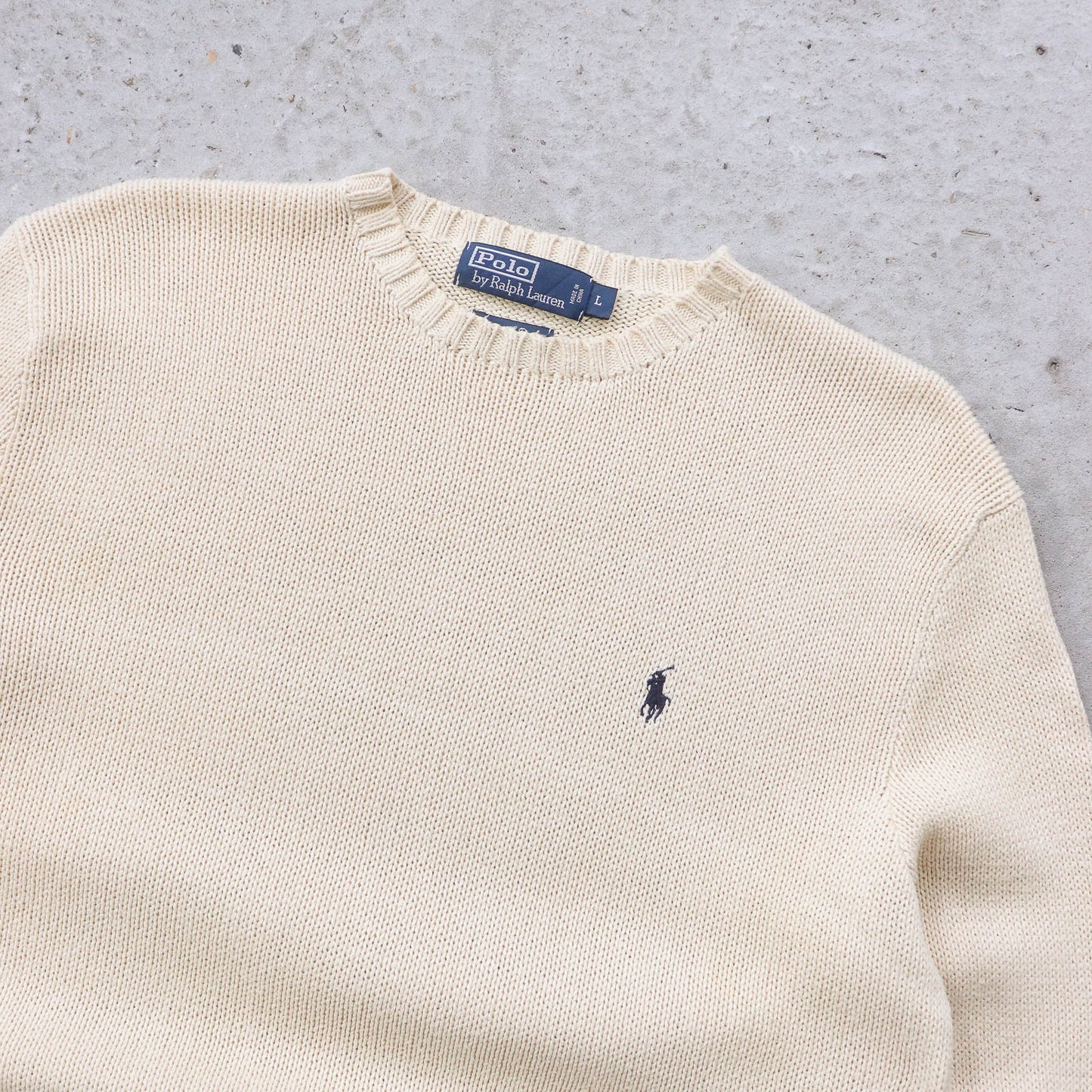 Polo Ralph Lauren Heavy Knit Sweater - 2000s (L)