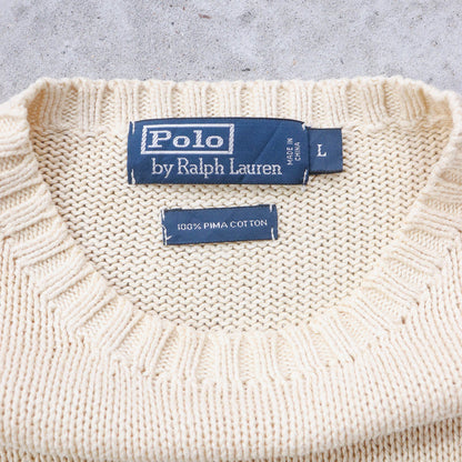 Polo Ralph Lauren Heavy Knit Sweater - 2000s (L)