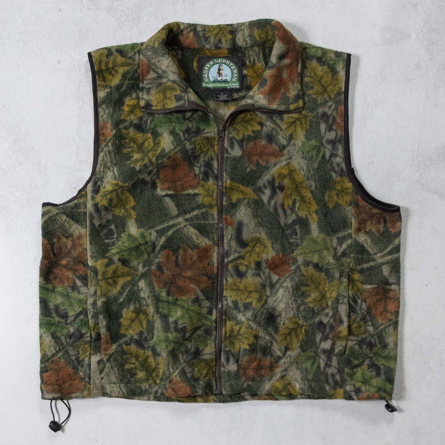 Vintage Realtree Camo Fleece Vest - XL