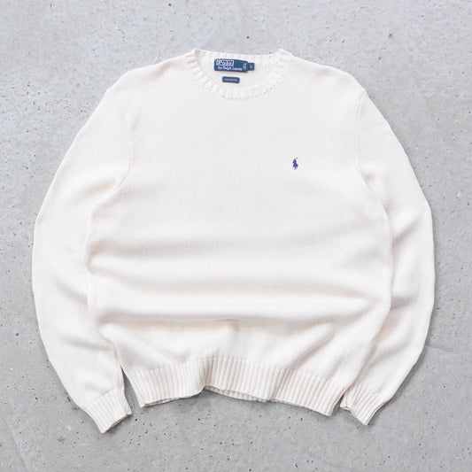 Polo Ralph Lauren Heavy Knit Sweater - 90s (L)