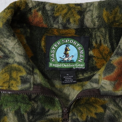 Vintage Realtree Camo Fleece Vest - XL