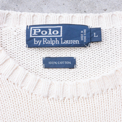 Polo Ralph Lauren Heavy Knit Sweater - 90s (L)