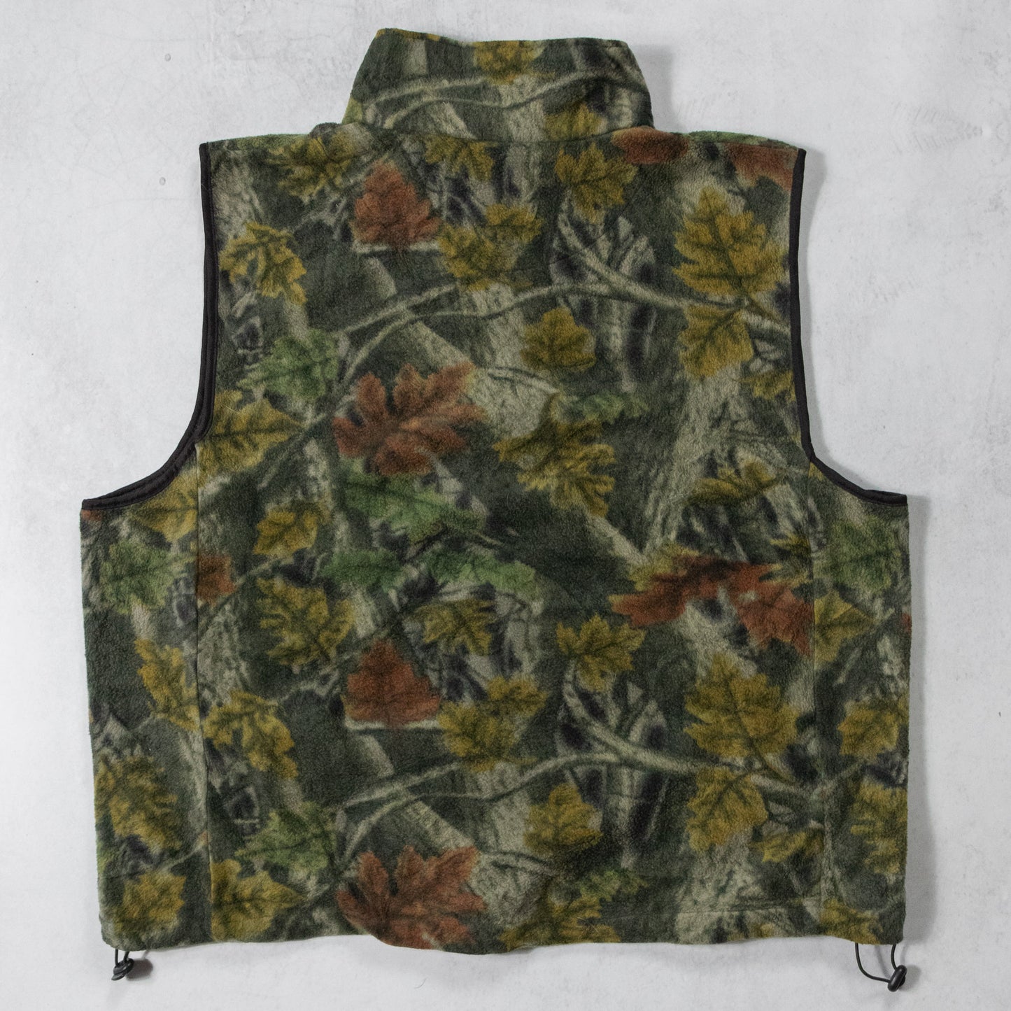 Vintage Realtree Camo Fleece Vest - XL