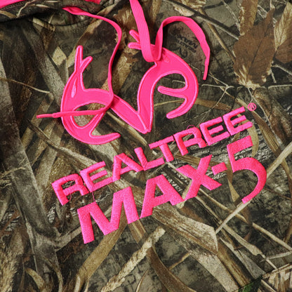 Vintage Realtree Camo Logo Hoodie - L