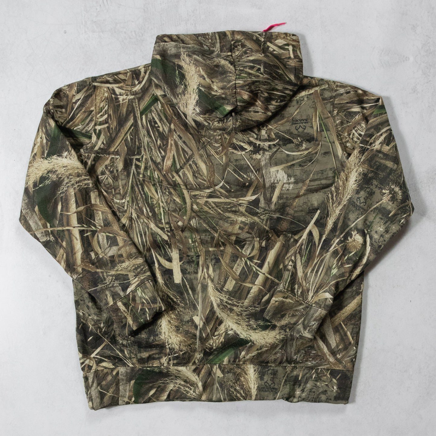 Vintage Realtree Camo Logo Hoodie - L