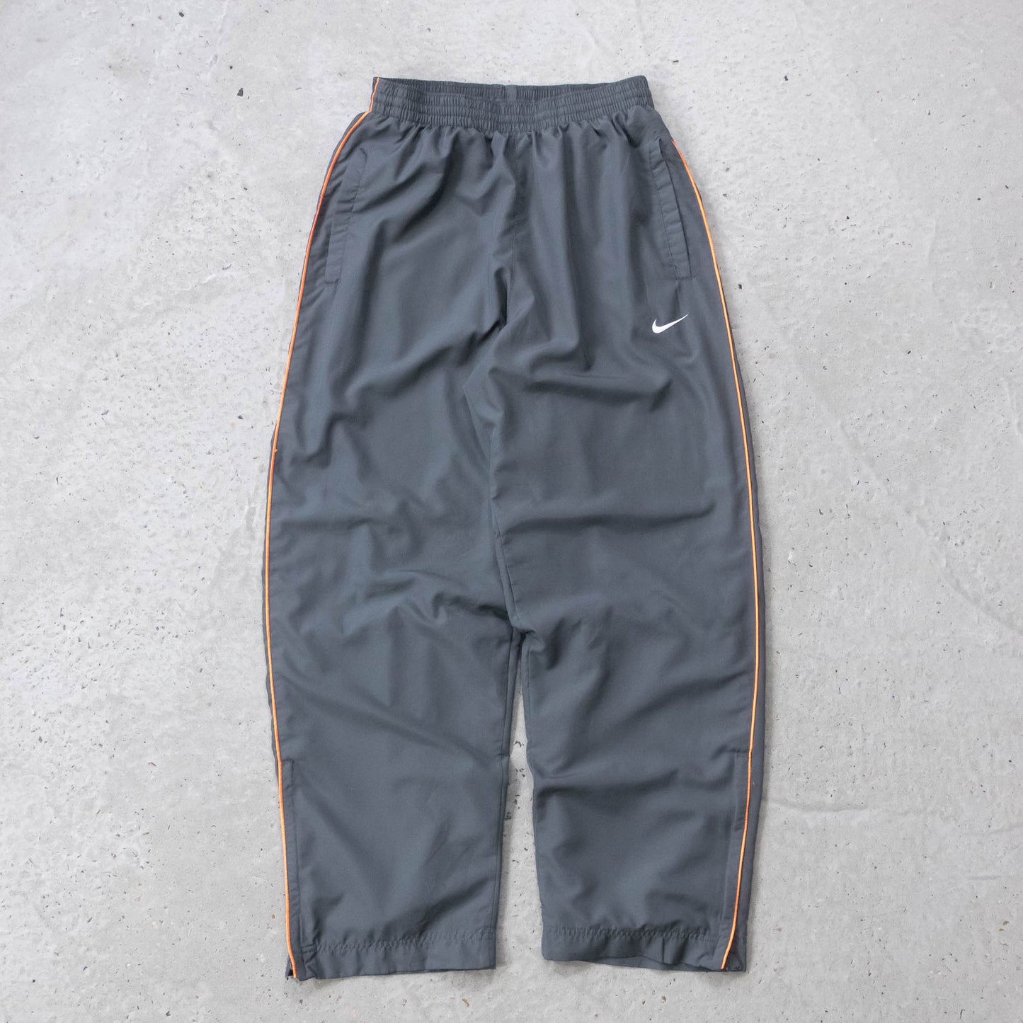 Nike Mini Swoosh Side Stripe Track Pants - 2000s (L)