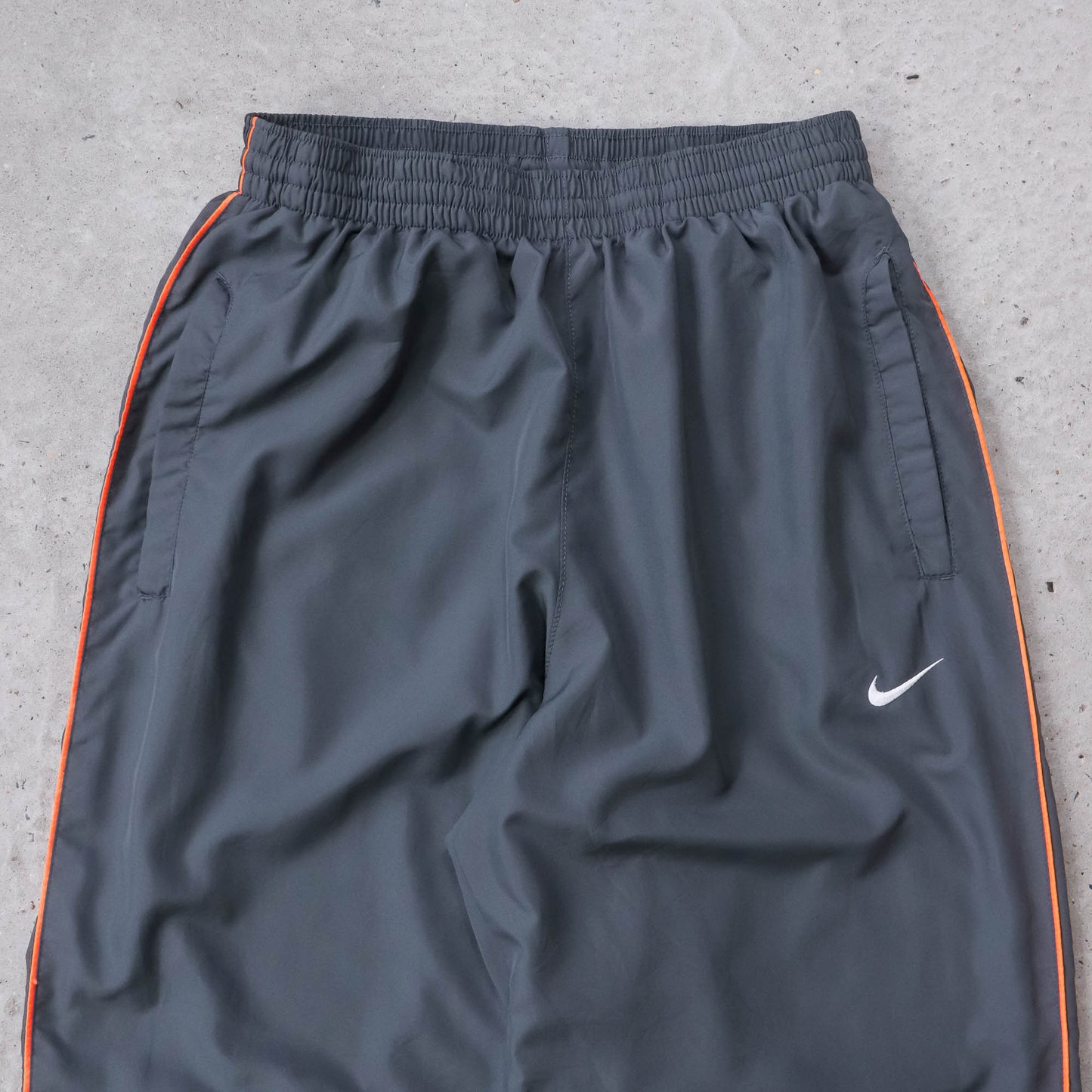 Nike Mini Swoosh Side Stripe Track Pants - 2000s (L)