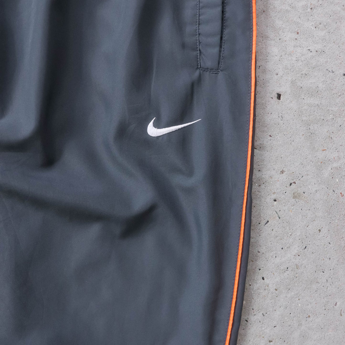 Nike Mini Swoosh Side Stripe Track Pants - 2000s (L)