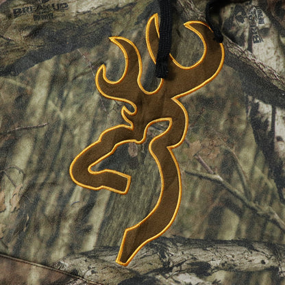 Vintage Browning Realtree Camo Logo Hoodie - L