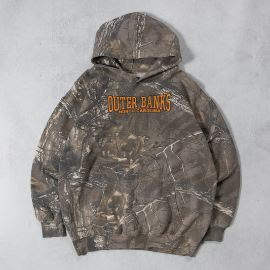 Vintage Outer Banks Realtree Camo Hoodie - M