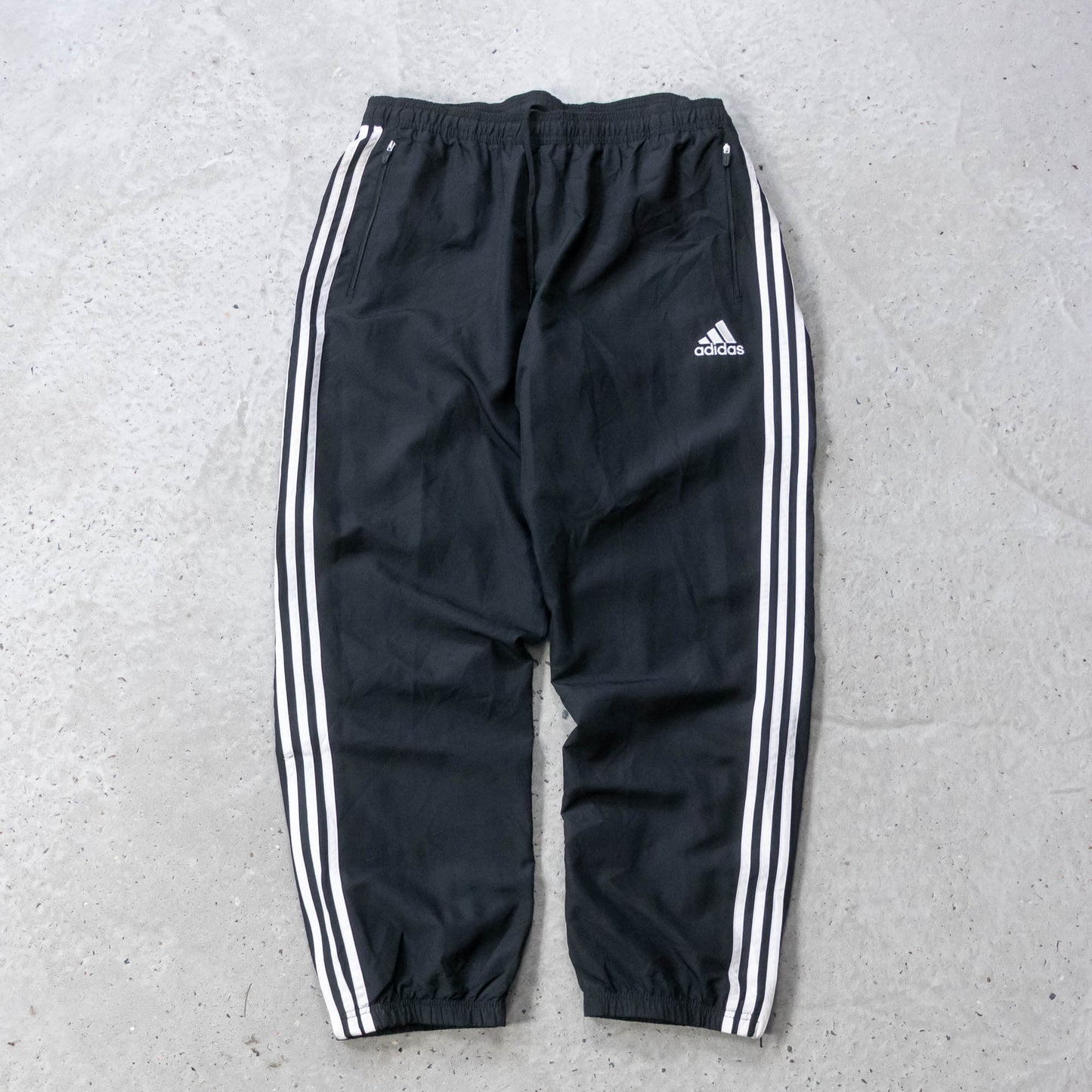 Adidas 3-Stripe Embroidered Track Pants - 2000s (XXL)