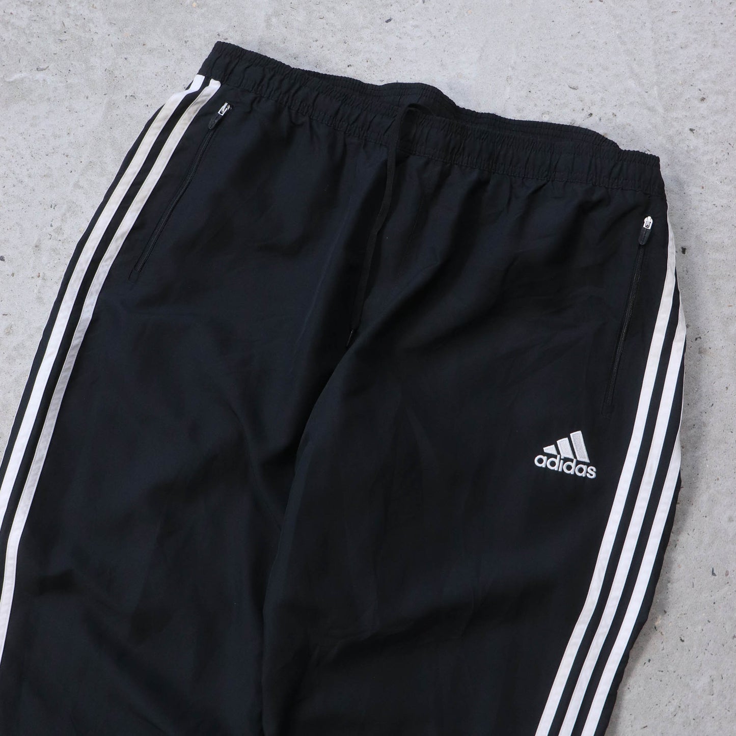 Adidas 3-Stripe Embroidered Track Pants - 2000s (XXL)