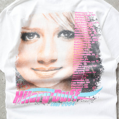 Vintage 2004 Hilary Duff Tour Tee - S