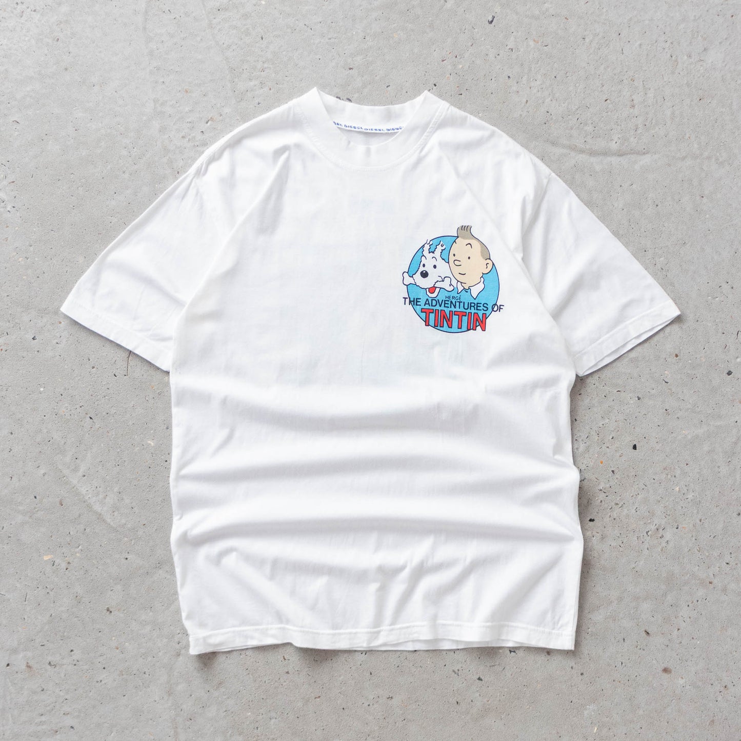 Vintage 90s Adventures of Tintin Tee - M