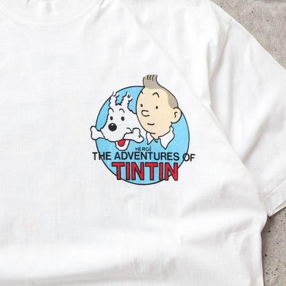Vintage 90s Adventures of Tintin Tee - M