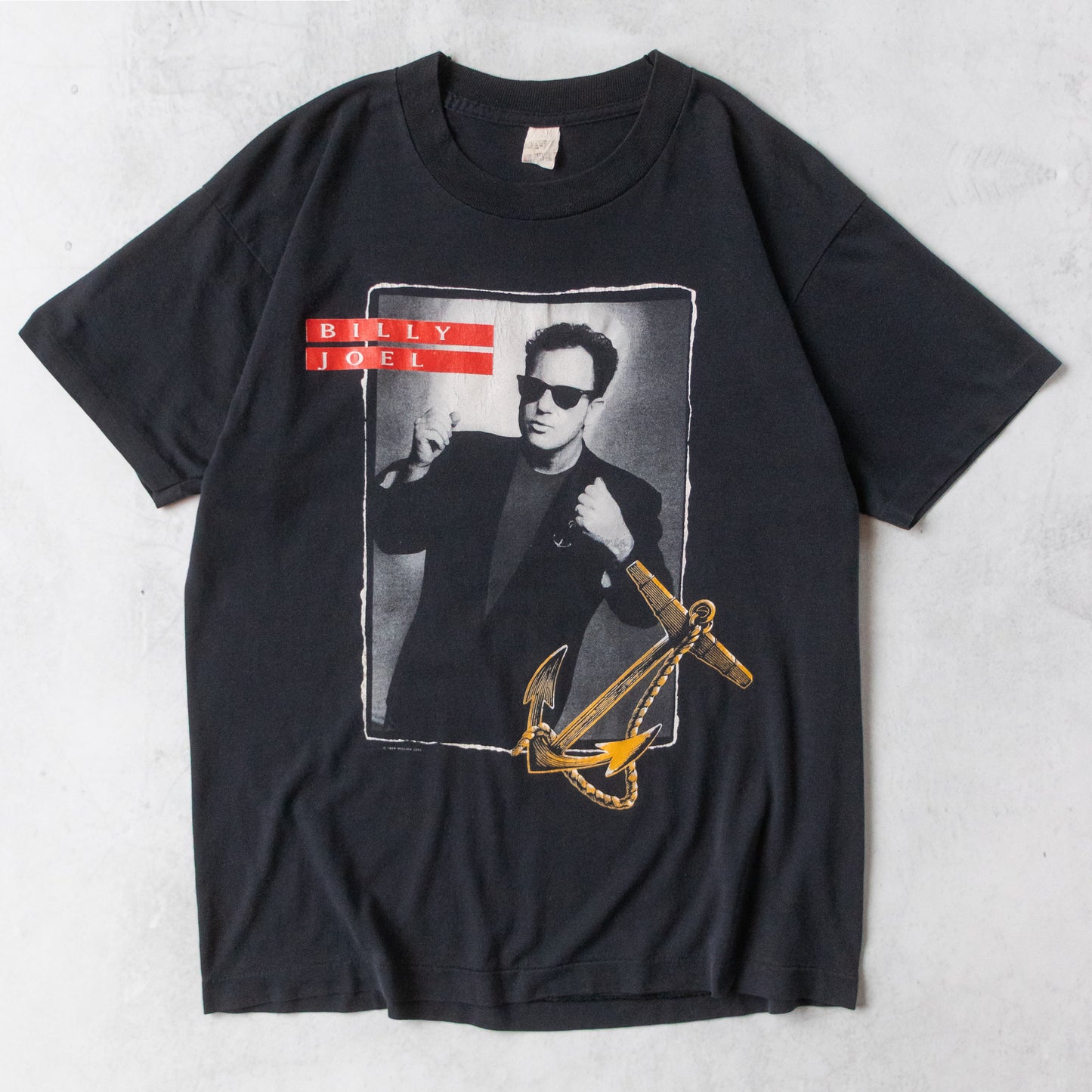 Vintage 1989 Billy Joel Storm Front Tour Tee - M