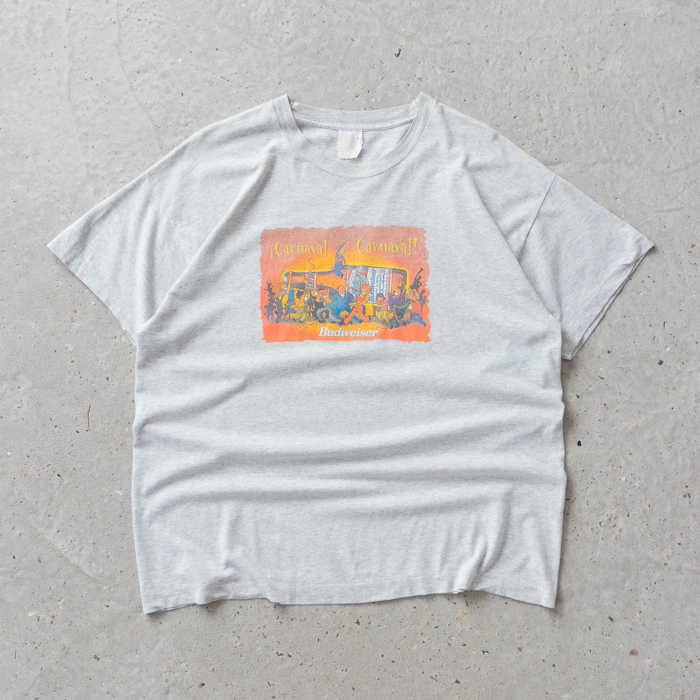 Vintage 90s Budweiser Carnaval Tee - XL
