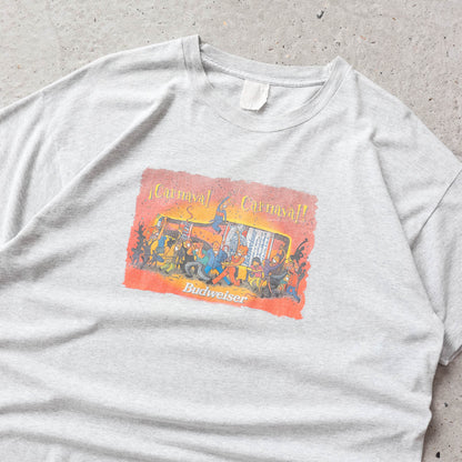 Vintage 90s Budweiser Carnaval Tee - XL