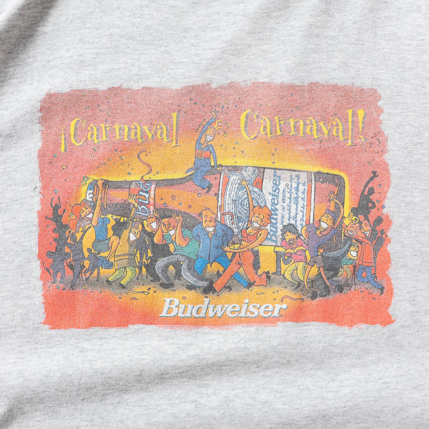 Vintage 90s Budweiser Carnaval Tee - XL