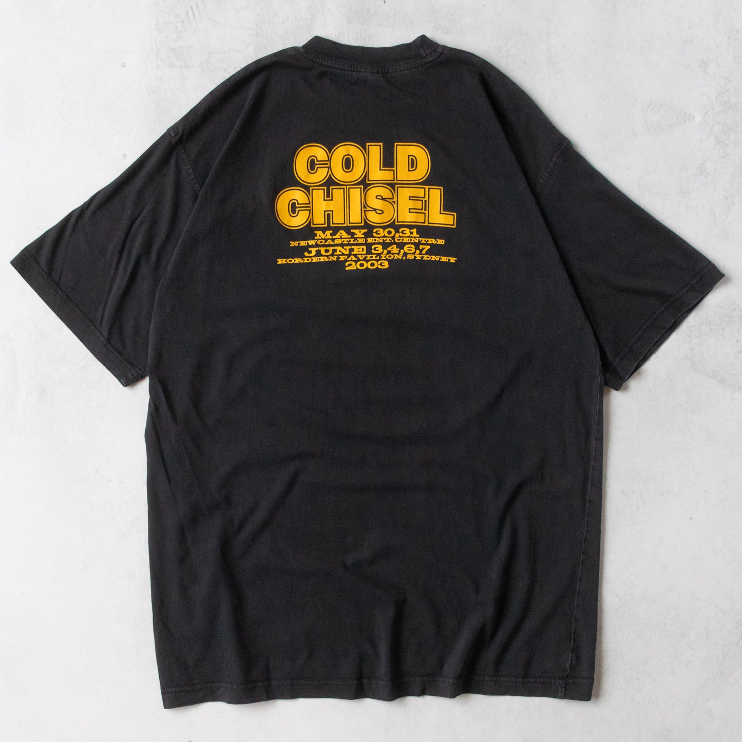 Vintage 2003 Cold Chisel Ringside Tour Tee - L
