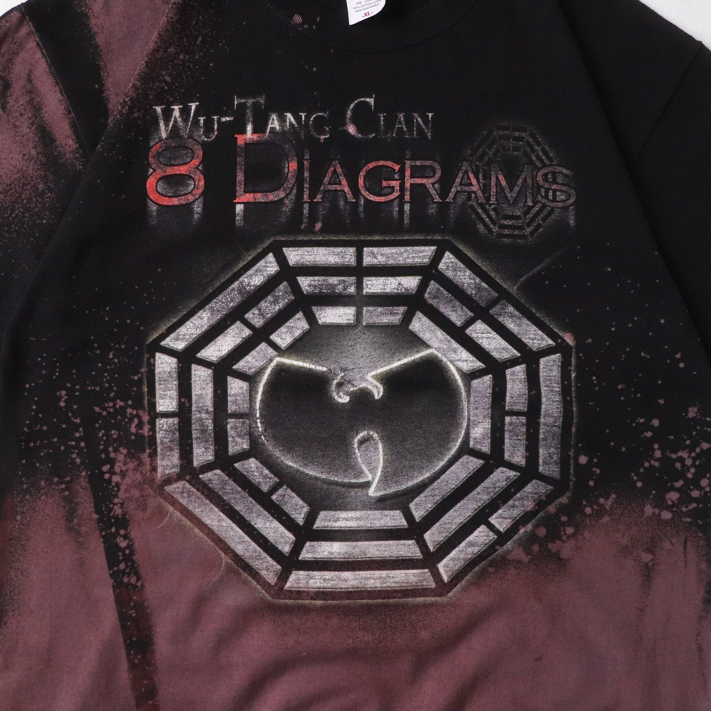 Vintage 2007 Wu-Tang Clan 8 Diagrams Tour Tee - XL