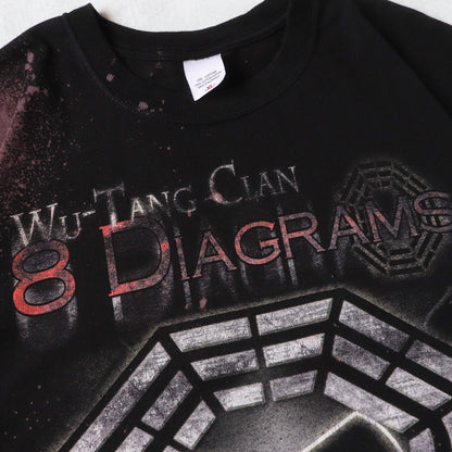 Vintage 2007 Wu-Tang Clan 8 Diagrams Tour Tee - XL
