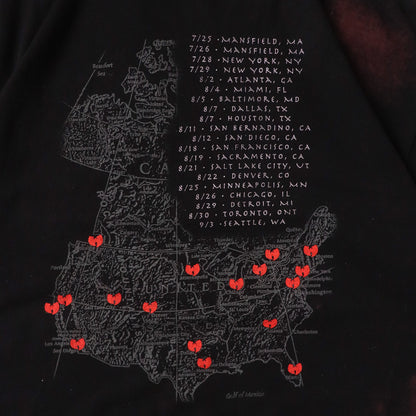 Vintage 2007 Wu-Tang Clan 8 Diagrams Tour Tee - XL