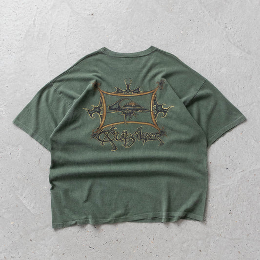 Vintage 90s Quiksilver Surf Graphic Tee - XL