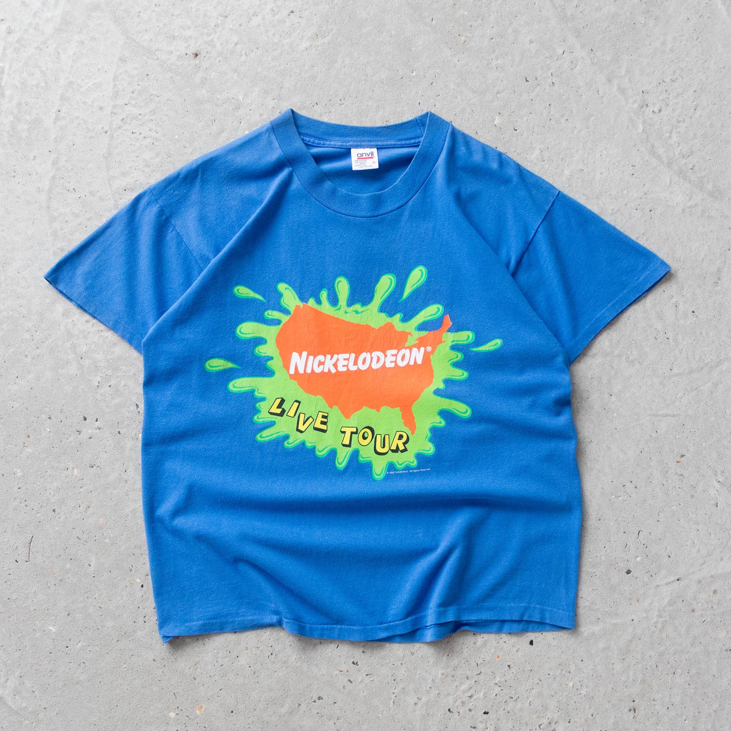 Vintage 1994 Nickelodeon Live Tour Tee - L