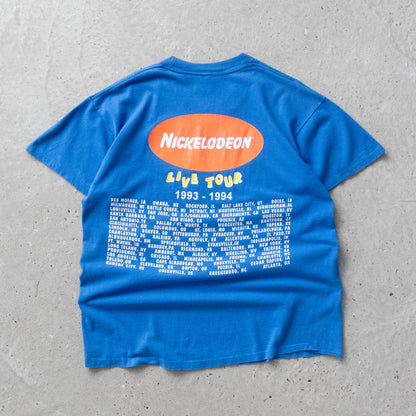 Vintage 1994 Nickelodeon Live Tour Tee - L