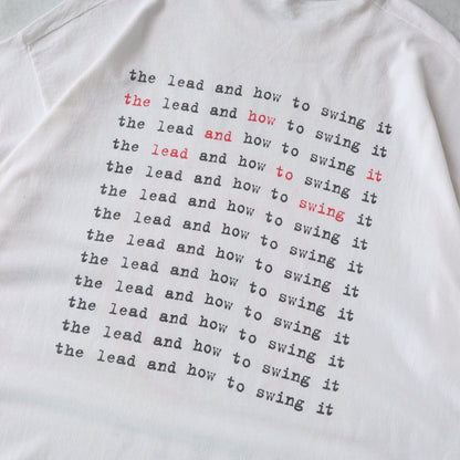 Vintage 1995 Tom Jones Lead And How To Swing It Tee - XXL