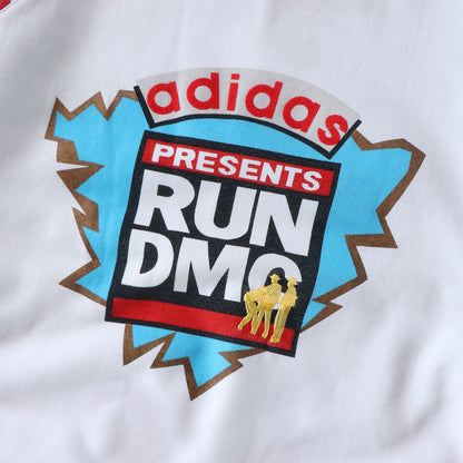 Vintage 80s Adidas Run DMC Hollis Crew Sweatshirt - L