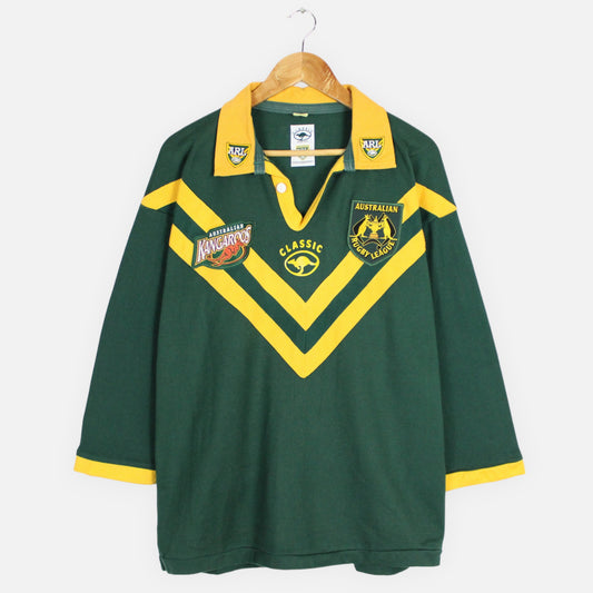 Vintage 1998 Australian Kangaroos ARL Classic Rugby Jersey - M