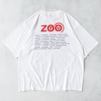 Vintage 1993 U2 Zooropa Zoo TV Tour Tee - XL