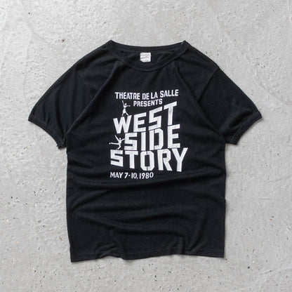 Vintage 1980 West Side Story Musical Stage Crew Tee - L - AL Vintage