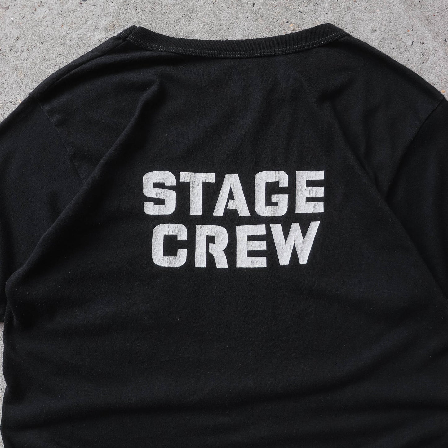 Vintage 1980 West Side Story Musical Stage Crew Tee - L - AL Vintage