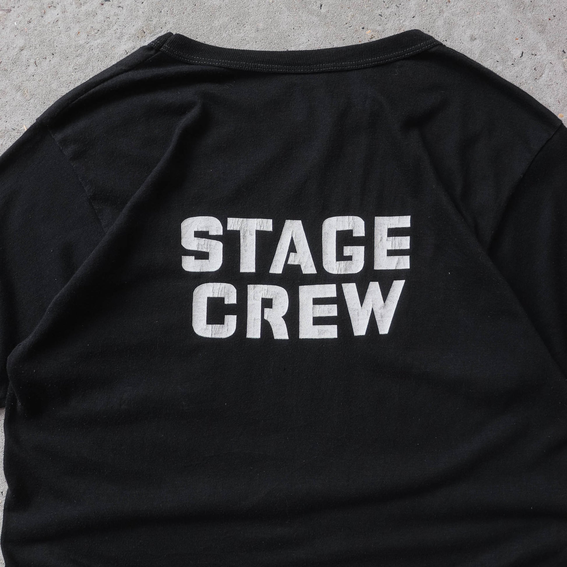 Vintage 1980 West Side Story Musical Stage Crew Tee - L - AL Vintage