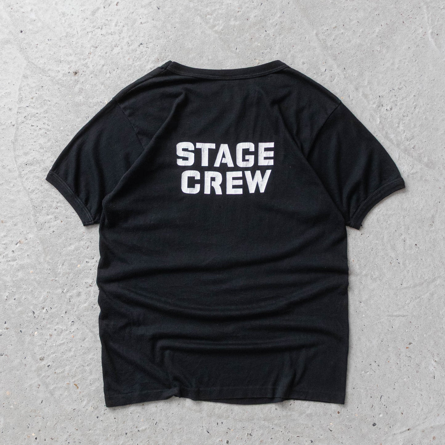 Vintage 1980 West Side Story Musical Stage Crew Tee - L - AL Vintage
