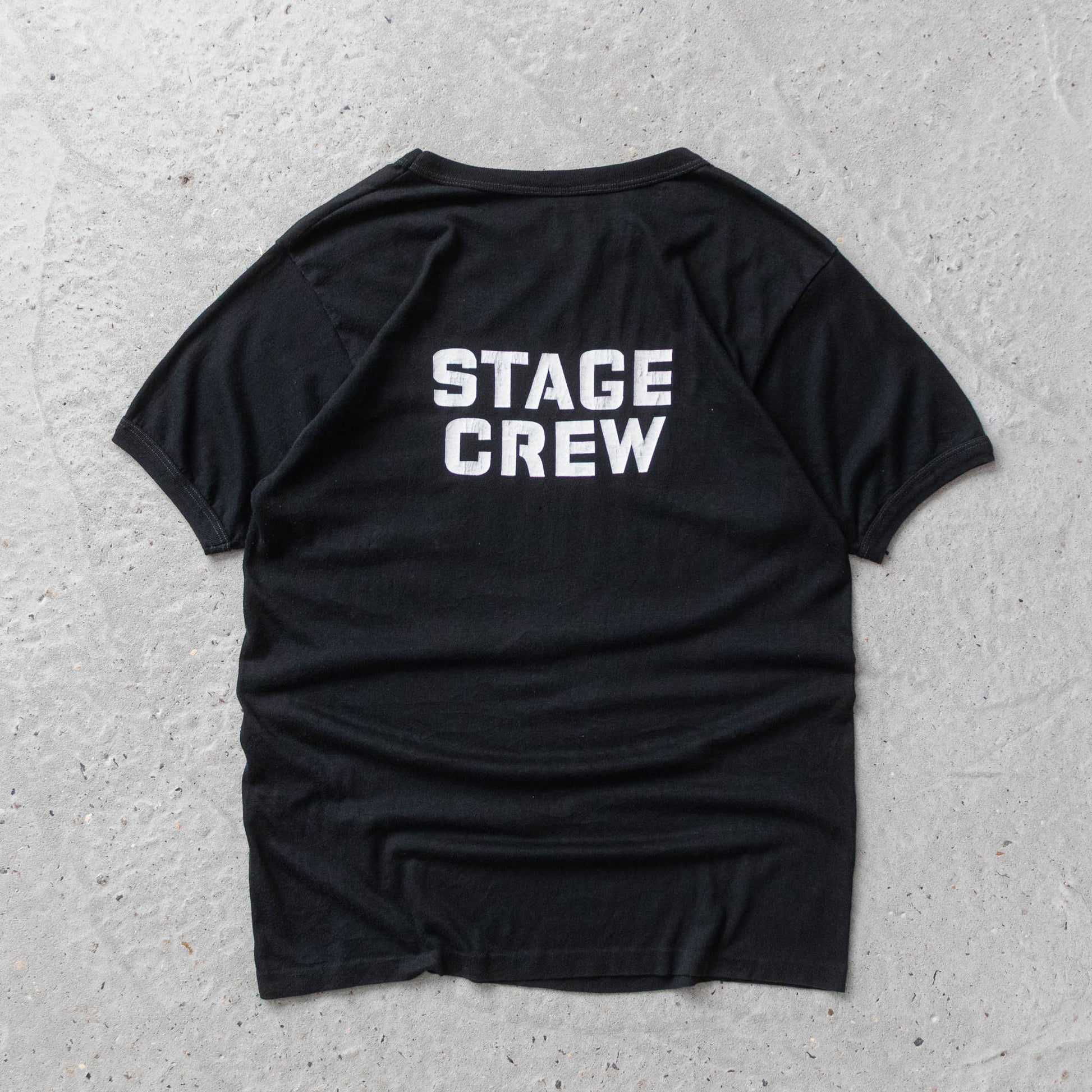 Vintage 1980 West Side Story Musical Stage Crew Tee - L - AL Vintage