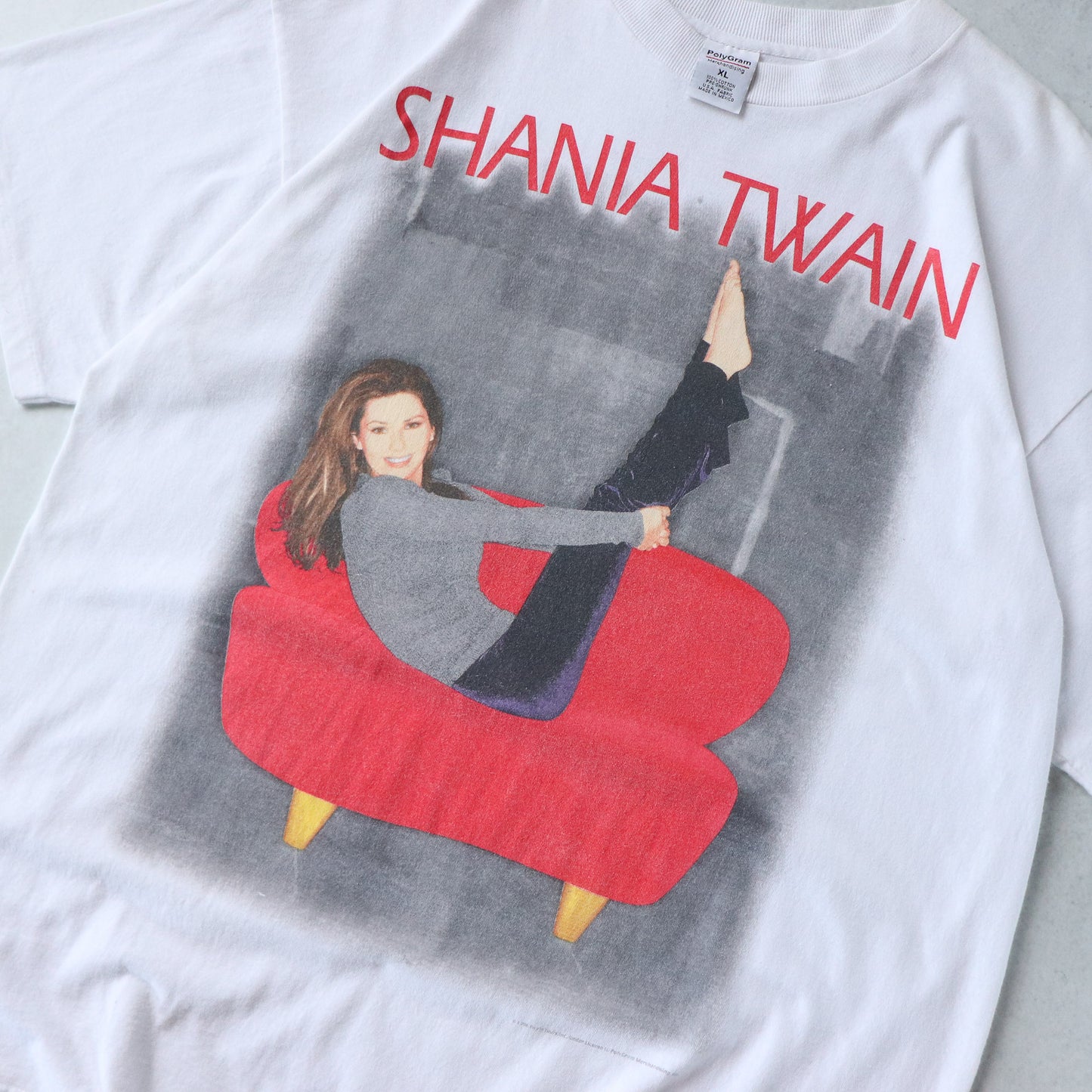 Vintage 1998 Shania Twain World Tour Tee - XL