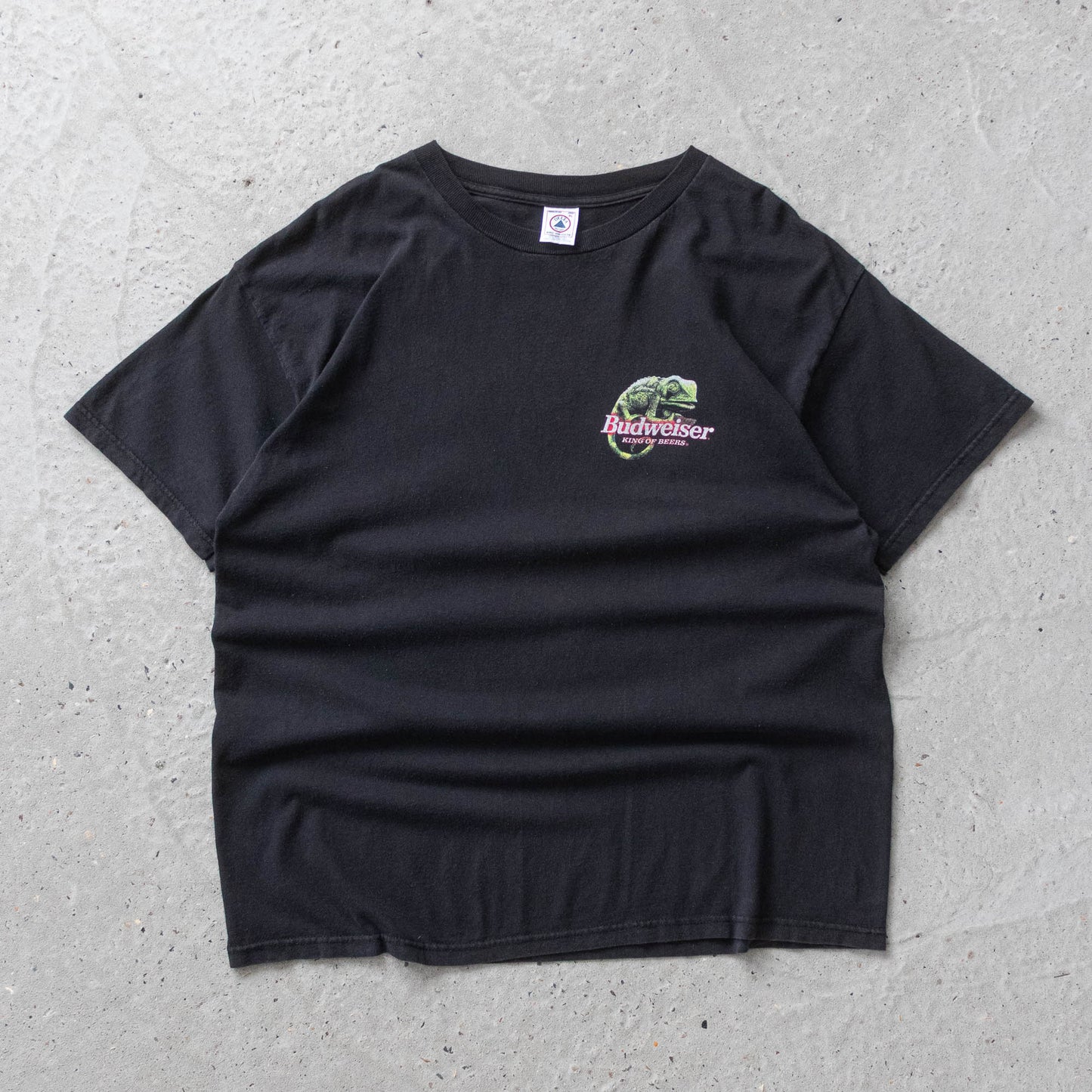 Vintage 1998 Budweiser Lizard Wrestling Association Tee - XL